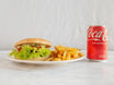 Crispy Chickenburger Menü